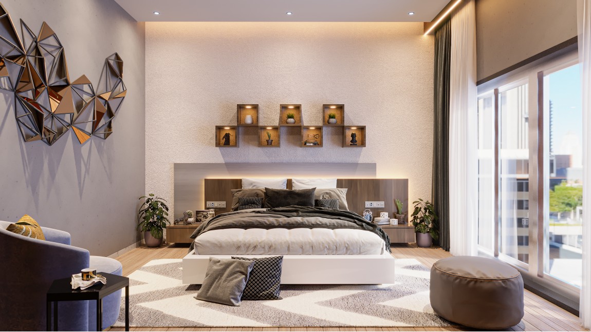 Contemporary Bedback design