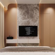 Modern Earth-Tone Bedroom