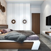 Simple Contemporary Designed Bedroom