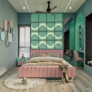 Chic Pastel Daughter Room Design