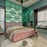 Chic Pastel Daughter Room Design