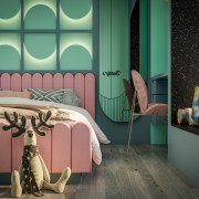 Chic Pastel Daughter Room Design