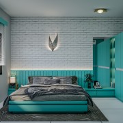 Santorini Inspired Bedroom Concept