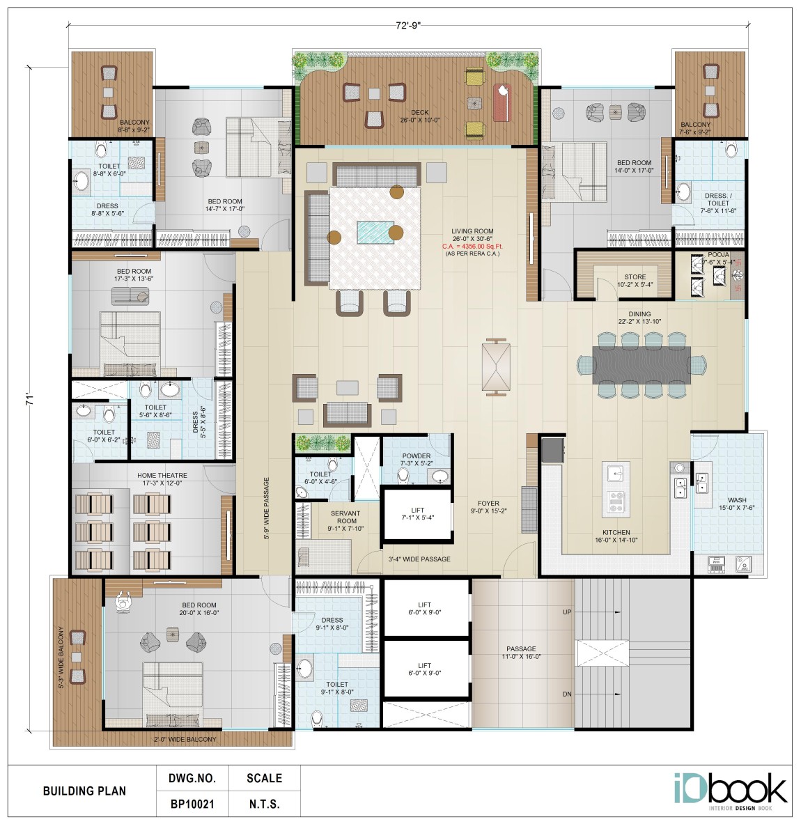 A Excelled shed Layout for Small Family