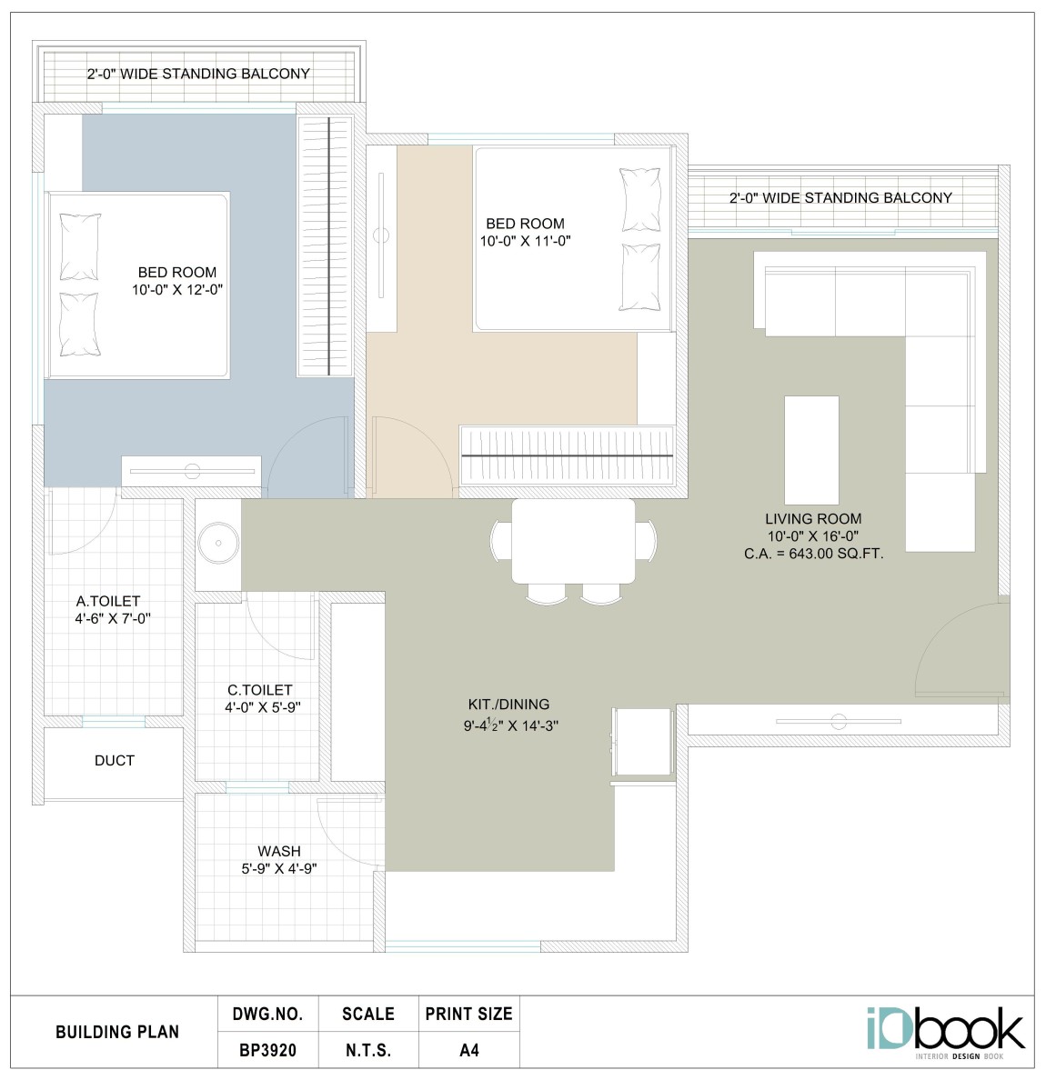 2 BHK flat In The Lap of Luxury