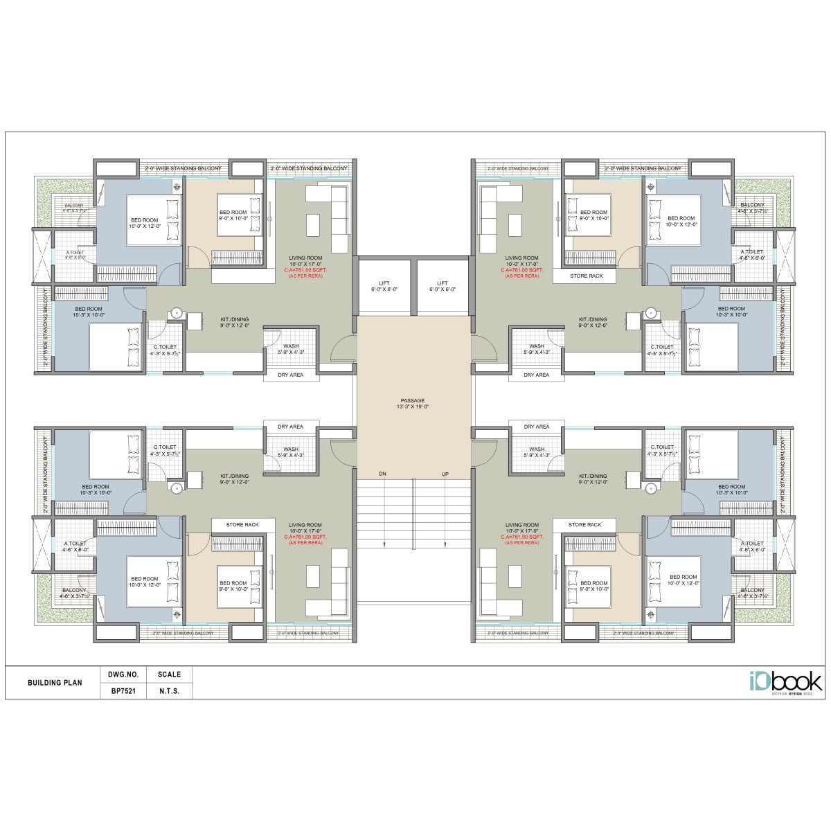 Classic House Layout Plan