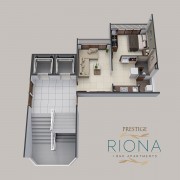 Tiny Yet Functional 1 BHK Apartment Layout