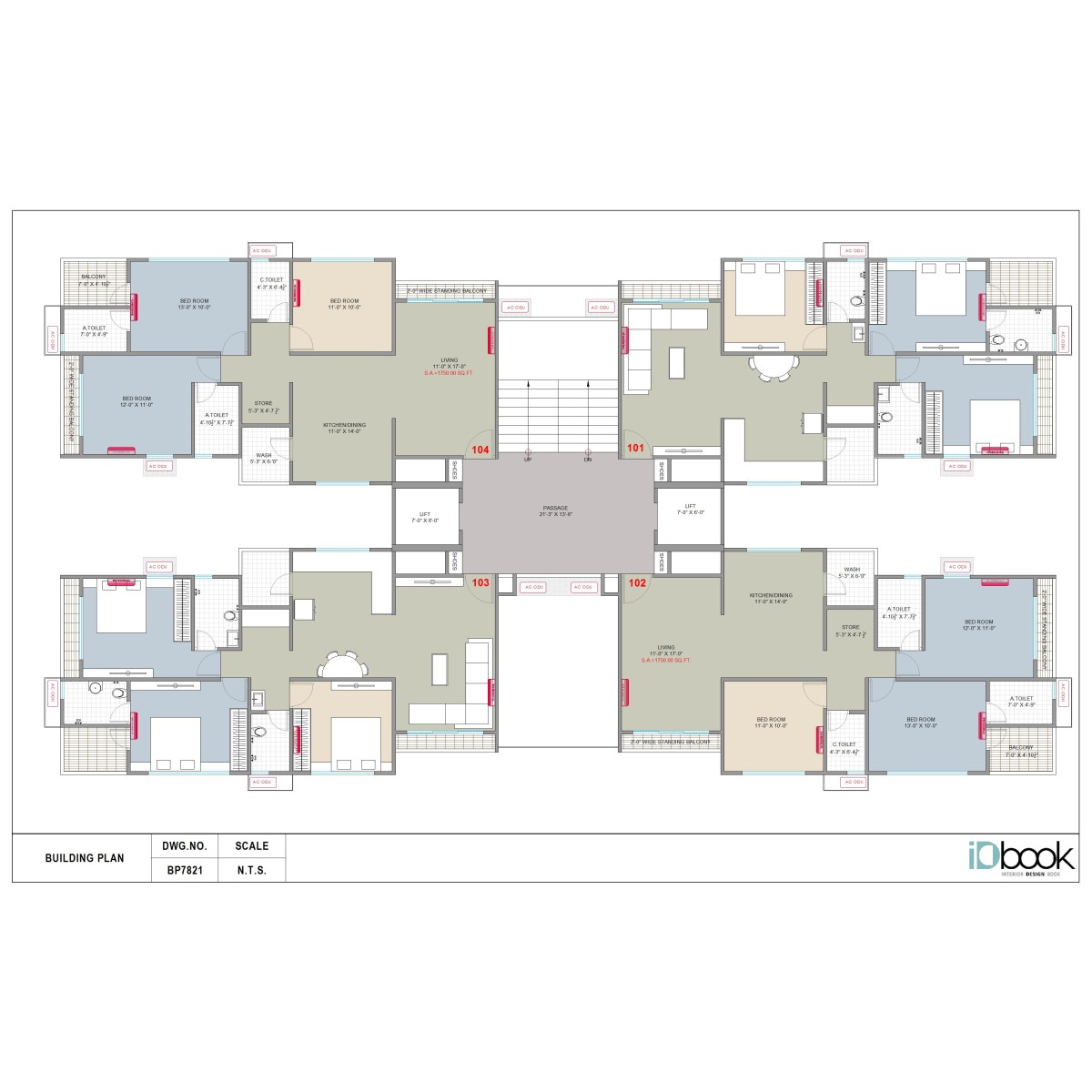 Small 3BHK Apartment: A Cozy and Efficient Haven