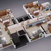 Modern small home layout