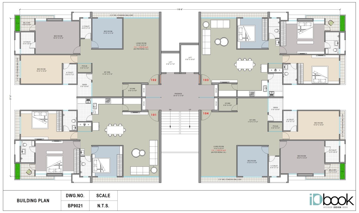 A Macro Spaced Apartment Planning