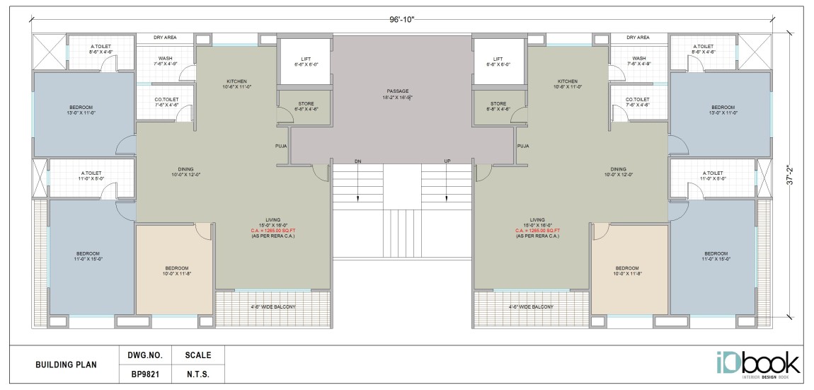 Exemplary designed House Layout