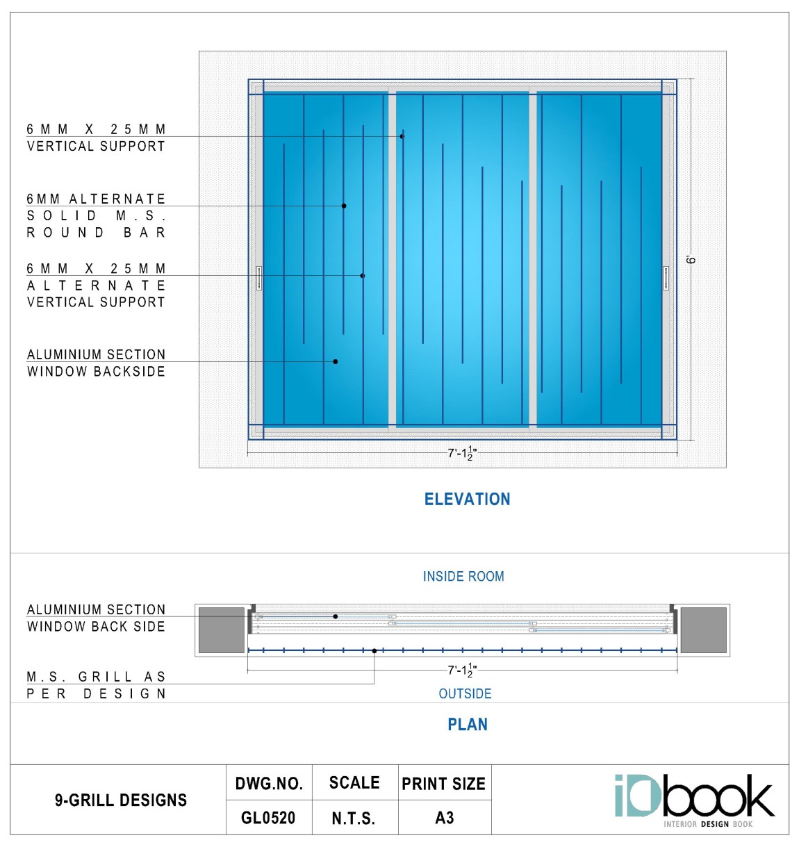 Vibrant Grill Design for your Windows