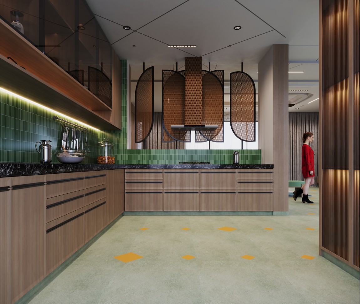 Verdant Weave Kitchen