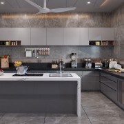 Gorgeous Grey Kitchen Concept