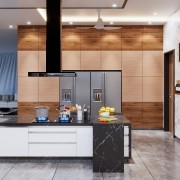 Elegant & Luxurious Kitchen-Dining Concept With Detail