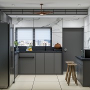 Mono-Contrast Kitchen Design