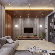 Modern Industrial look Living Room