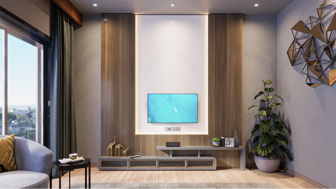 Contemporary TV Unit Design