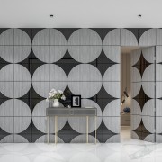 Artistic Wall Paneling Design