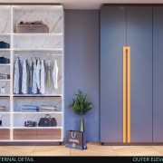 Impressive Yet Elegant Wardrobe Design