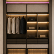 sophisticated modern wardrobe
