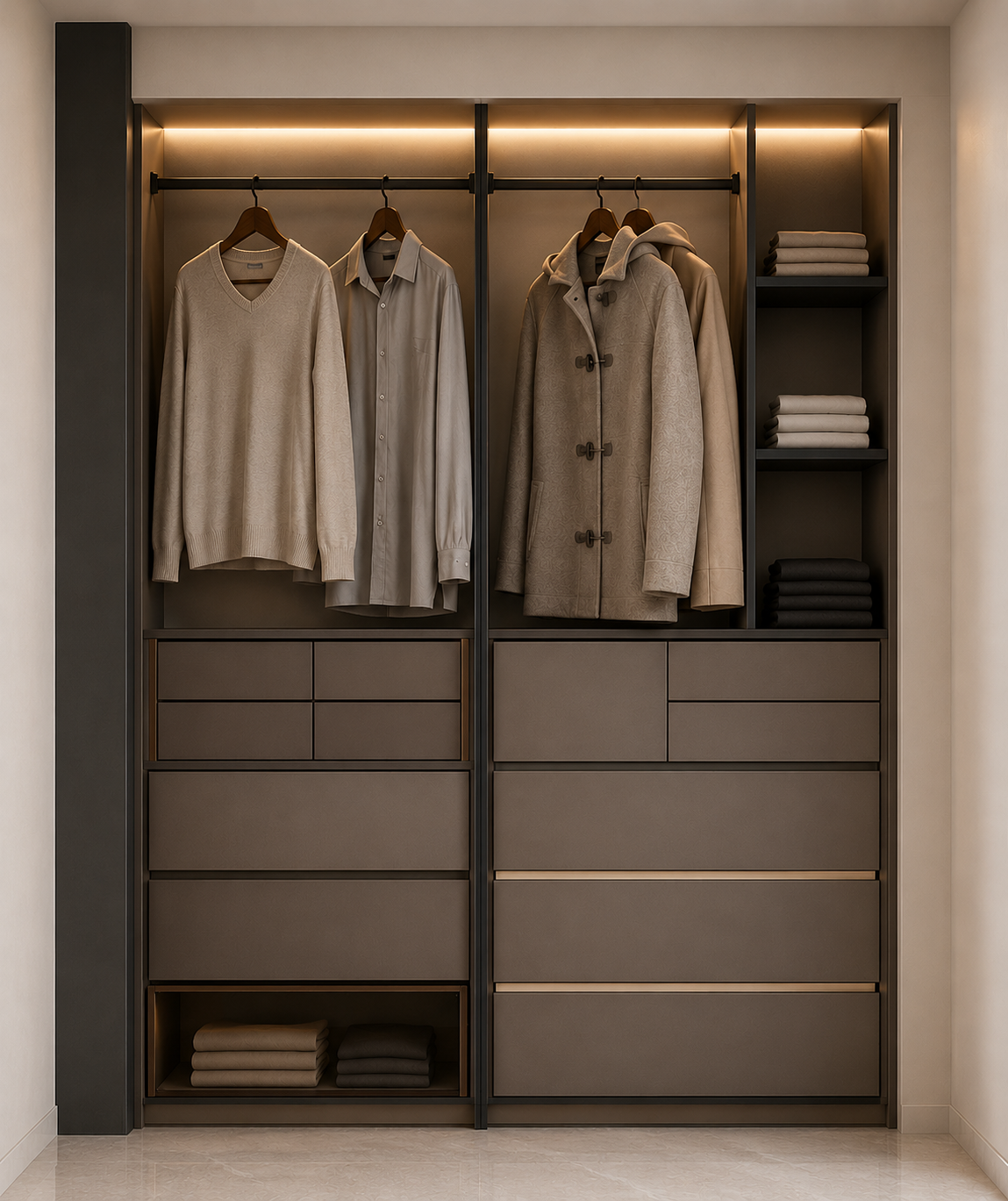 Linear Glow Wardrobe