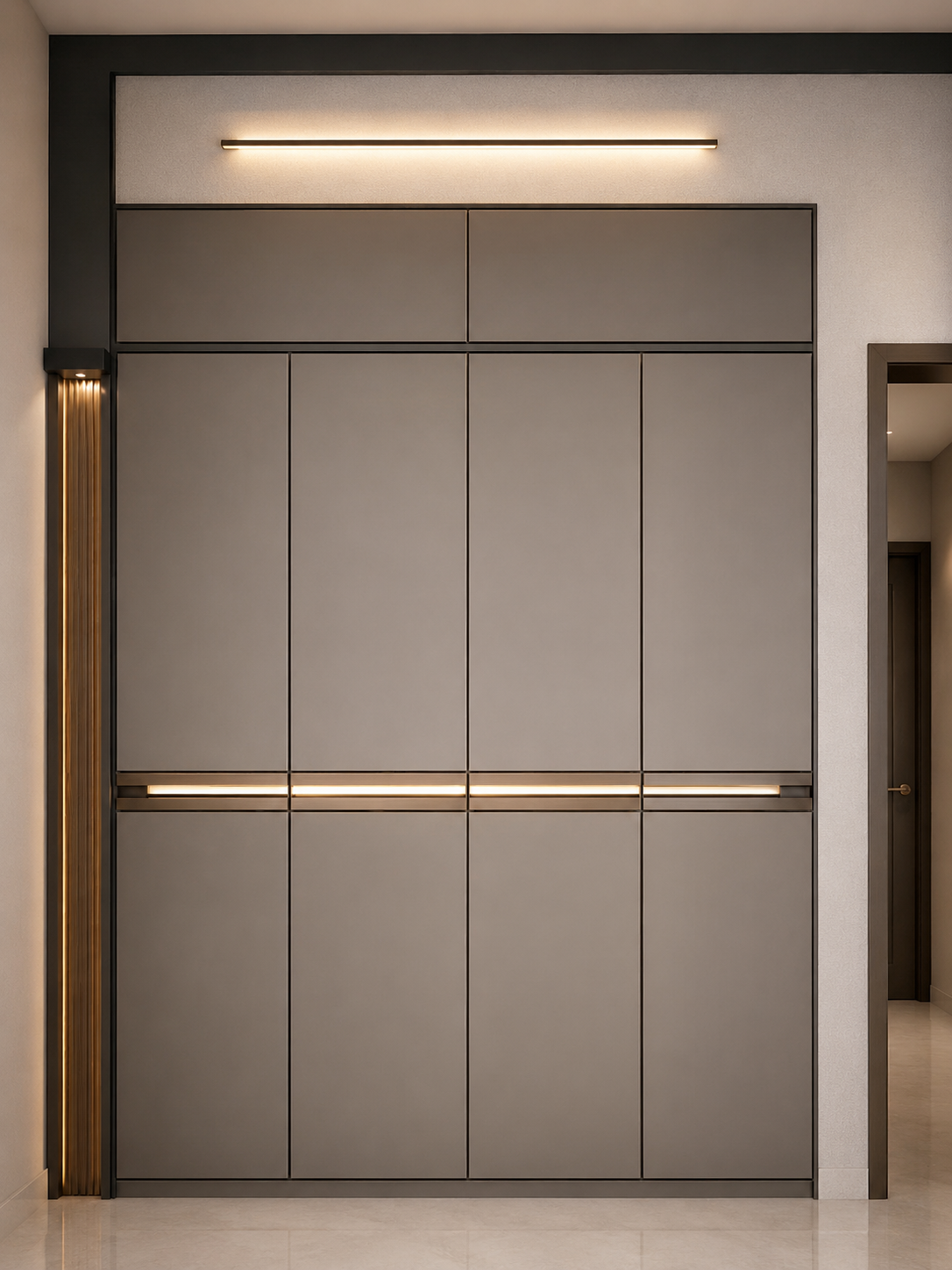 Luminous Edge Wardrobe