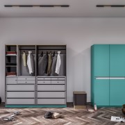 Teal Wardrobe