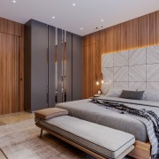 Walnut Luxe Master Bedroom