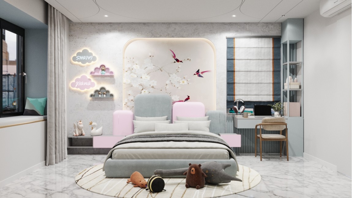  Aurora Kids Suite Bedroom