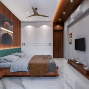 Cozy & Contemporary Bedroom