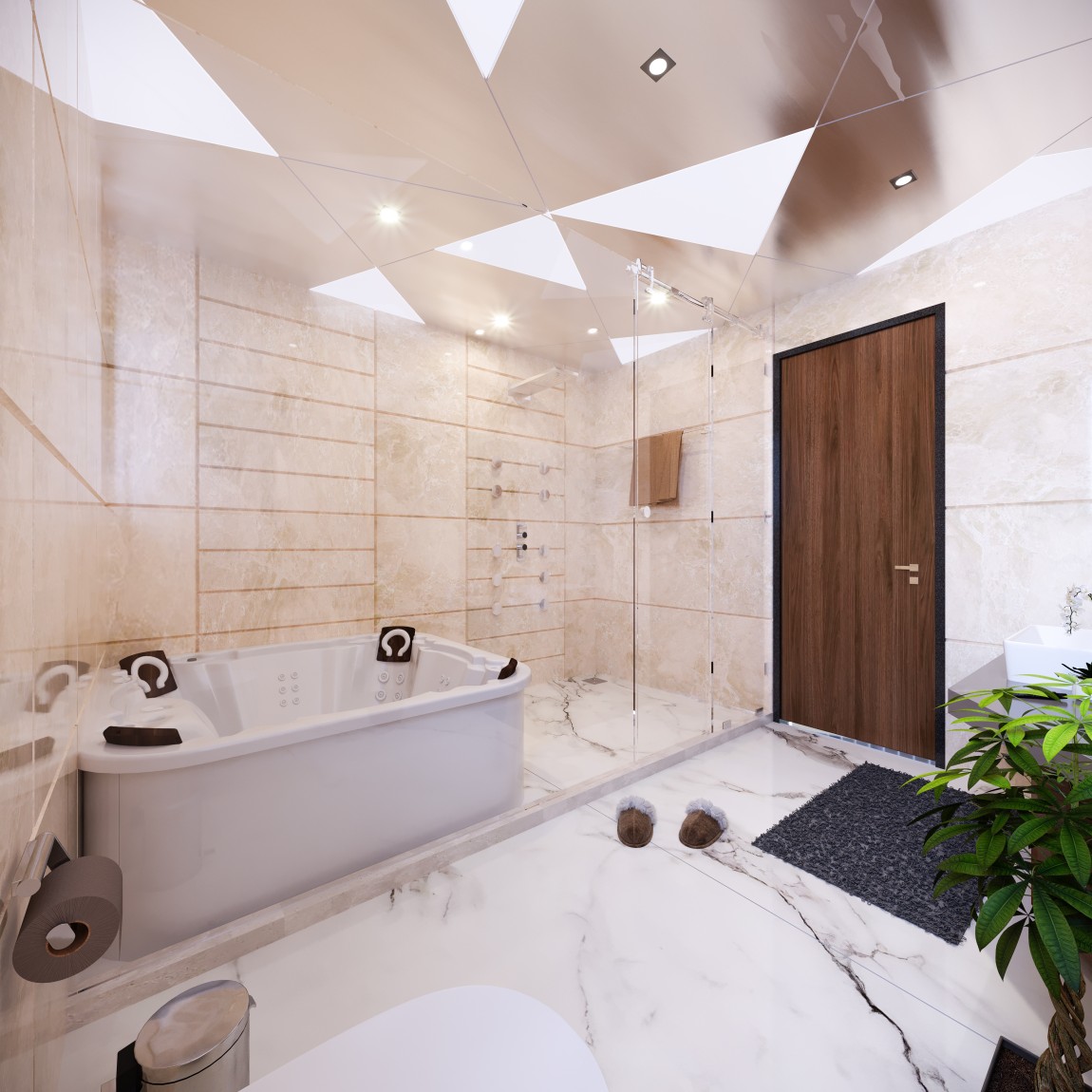 High Class & Luxurious Bathroom Design