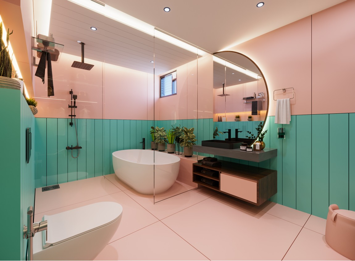 Dapper Bathroom interior