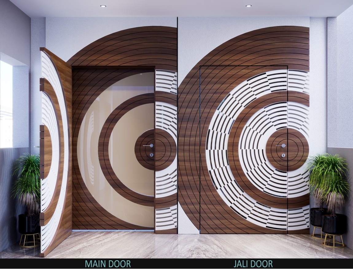 Disk style Front Door Design