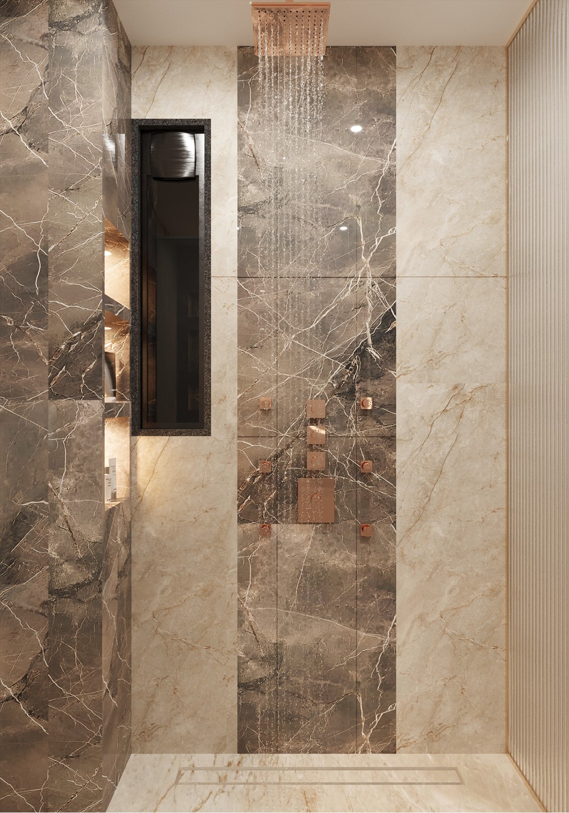 BATH SHOWER PANEL CLASSY DESIGN