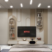 BEDROOM CLASS TV UNIT DESIGN